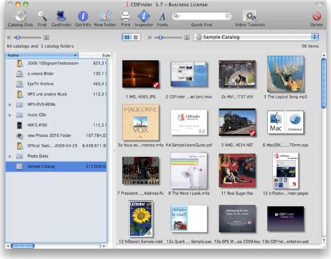 Disk Cataloging Software Mac