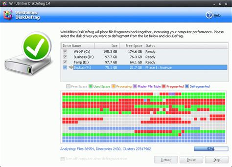 Disk Defragmenter
