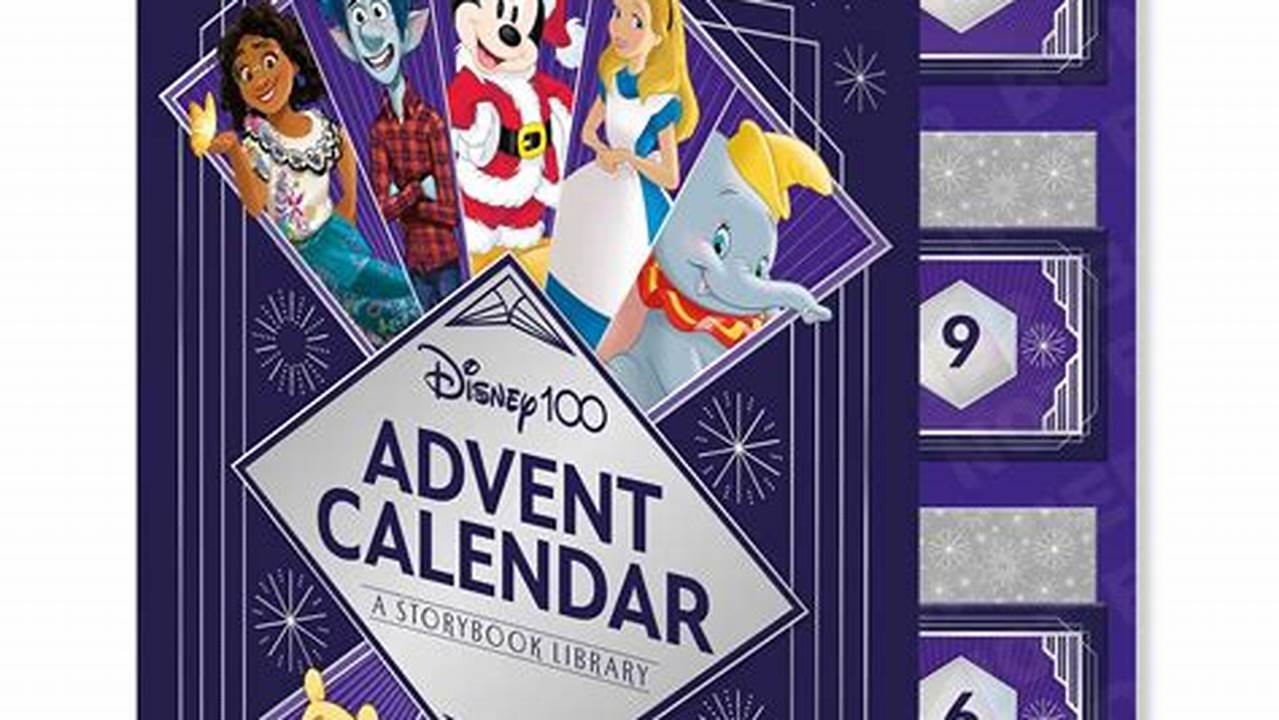 Disney 100 Advent Calendar Book