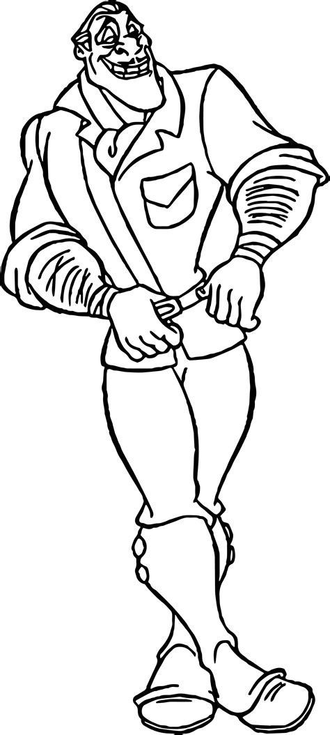 Clayton Jane Father Coloring Page