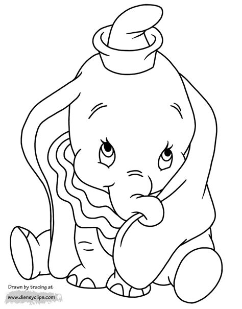 Fun Coloring Pages Dumbo Coloring Pages