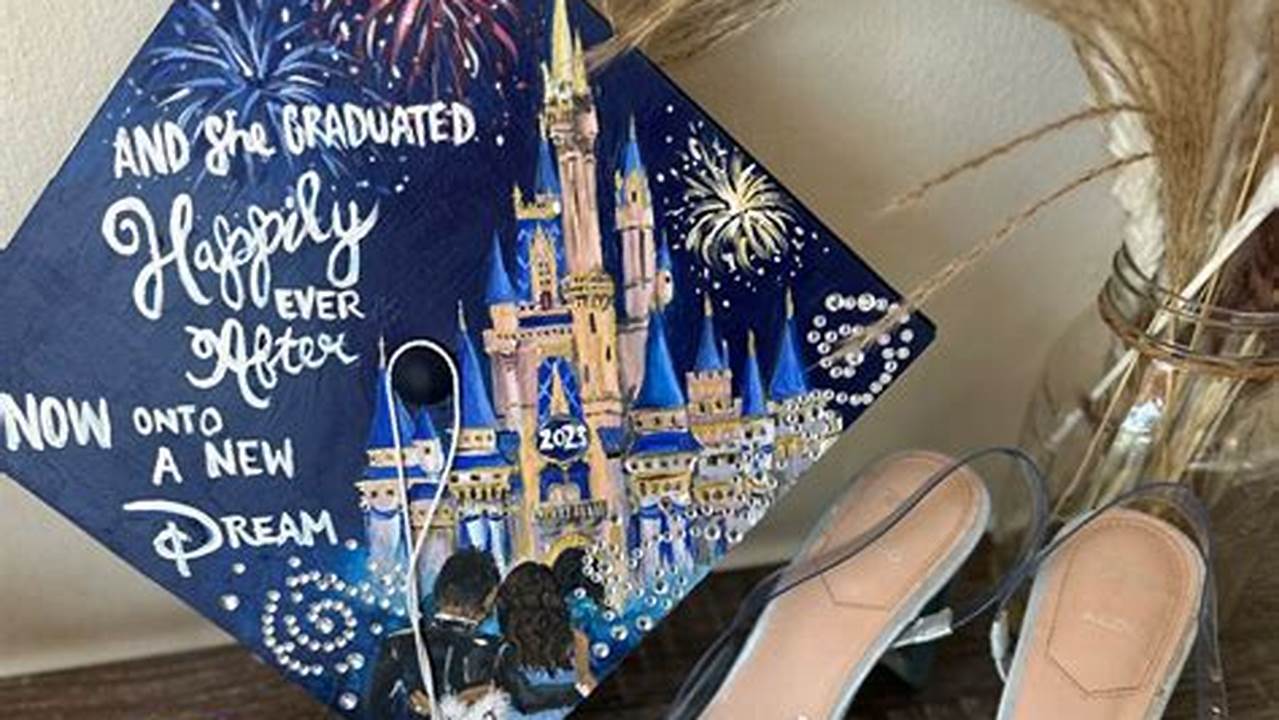 Disney Graduation Cap 2025