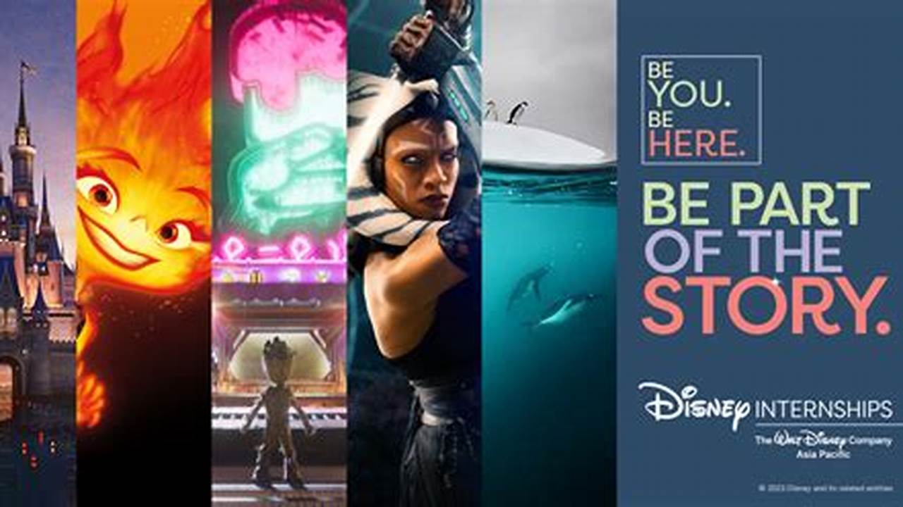 Disney Internships Spring 2024