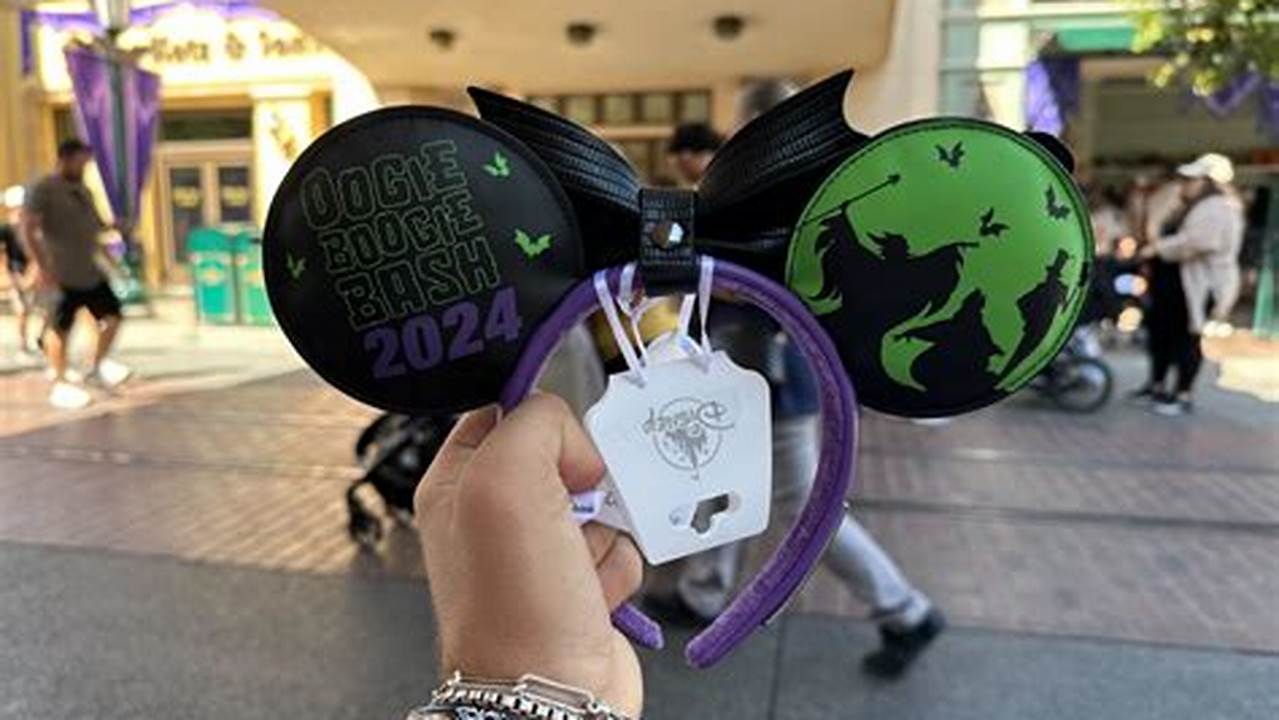 Disney Oogie Boogie Bash 2024 Merchandise