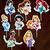 Disney Princess Dress Cupcake Toppers