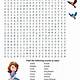 Disney Princess Word Search Printable