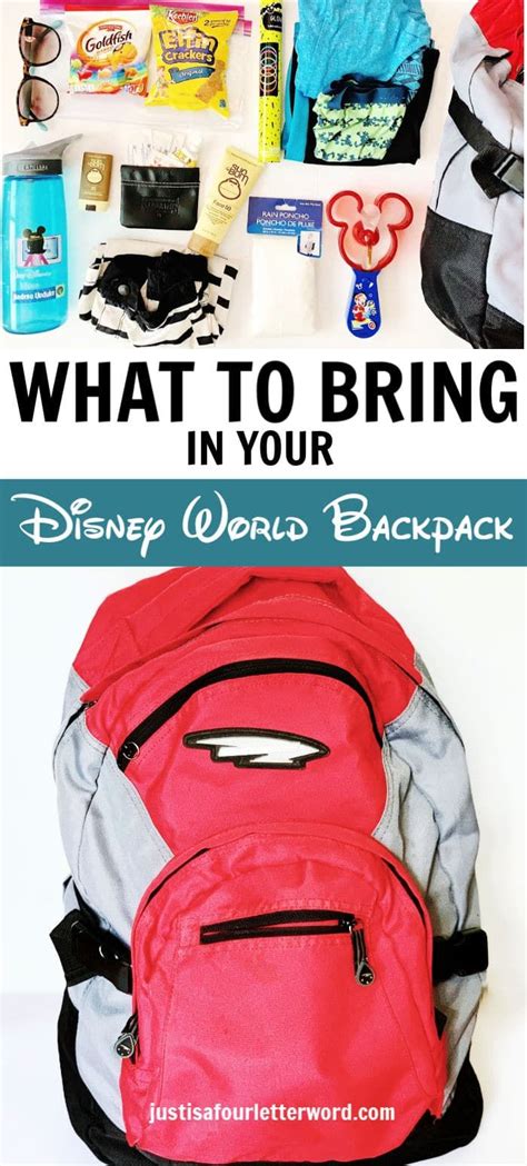Disney Trip Backpack Ideas: Make Your Adventure More Magical