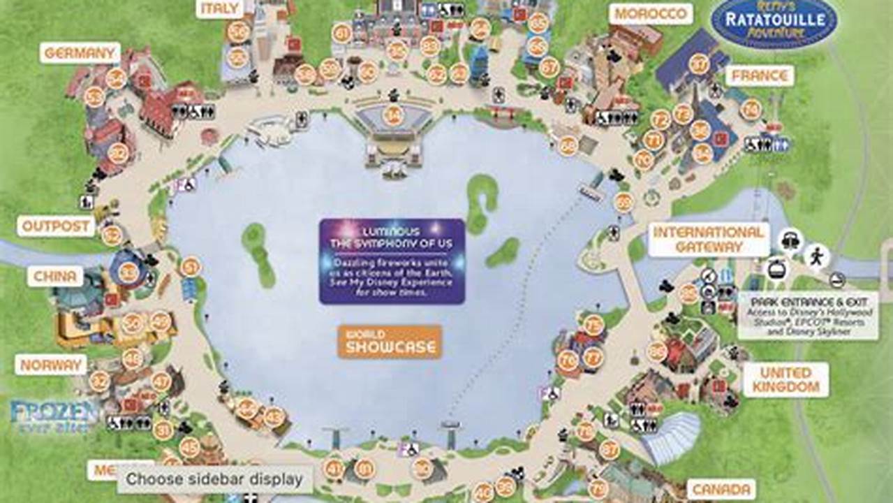 Disney World Map 2025 Pdf