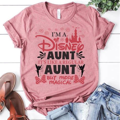 Feel the Magic with Our Disney Aunt Shirt Collection