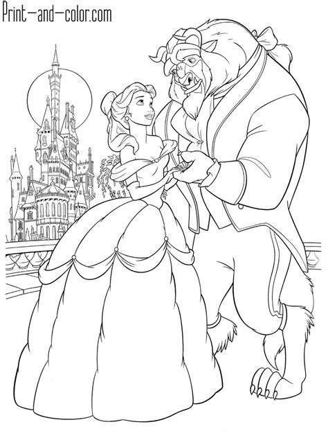 The Beauty and the Beast 130944 (Animation Movies) Printable