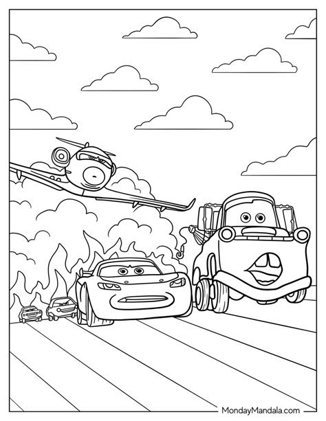 Disney Cars Coloring Pages Pdf