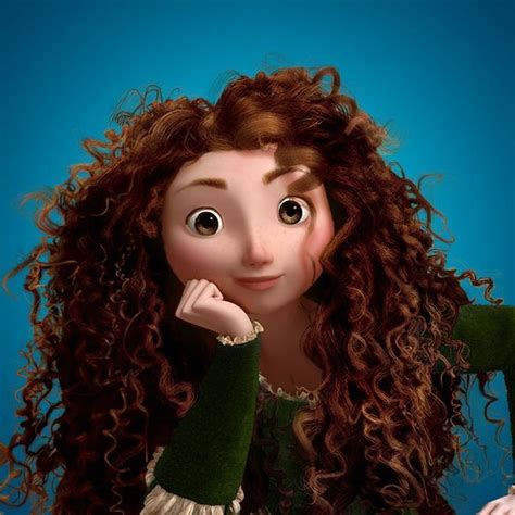 Disney Cartoon With Curly Hair