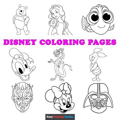 Disney Character Coloring Pages