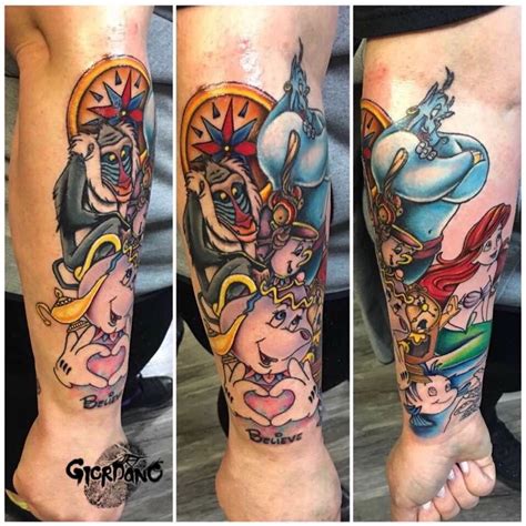 Disney Character Tattoos