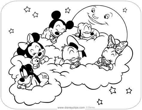 Disney Coloring Pages Baby