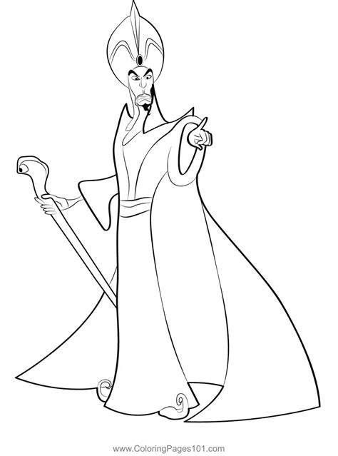 Disney Coloring Pages Jafar