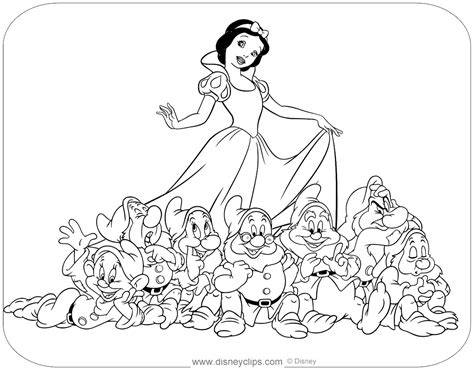 Disney Coloring Pages Snow White