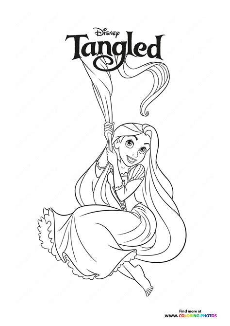 Disney Coloring Pages Tangled