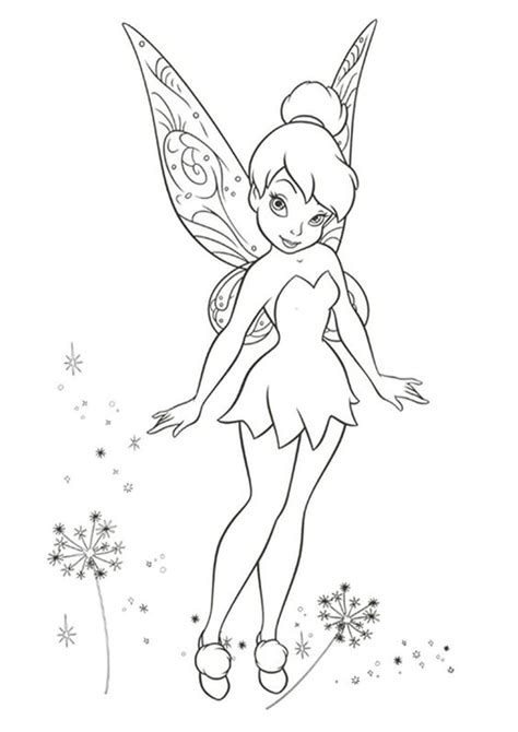 Disney Coloring Pages Tinkerbell