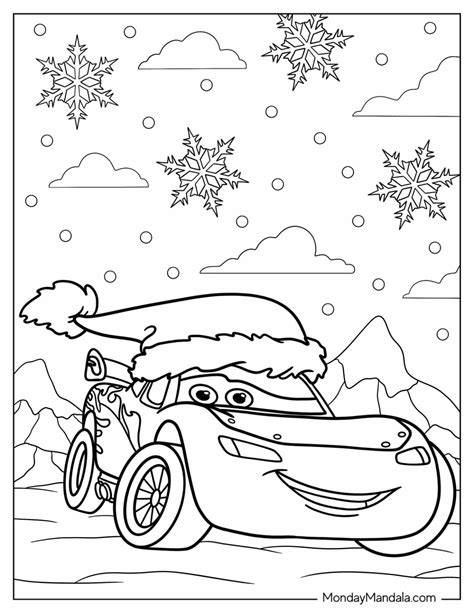 Disney Coloring Pages Winter