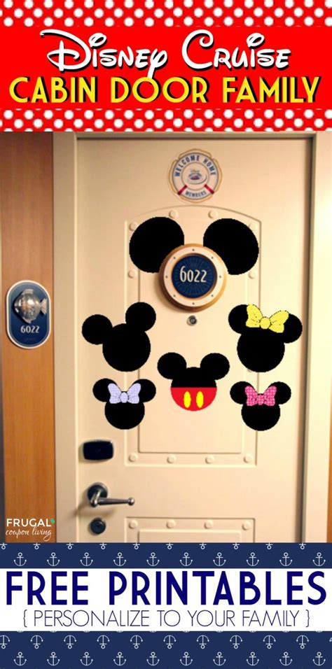 Disney Cruise Door Printables