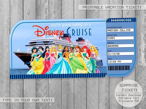 Disney Cruise Printable