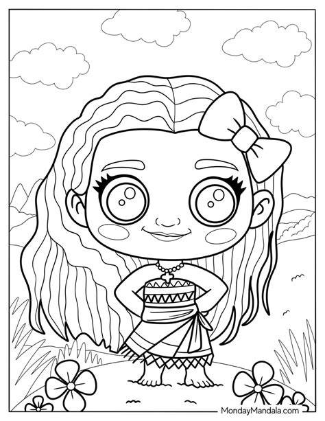 Disney Cute Coloring Pages For Girls