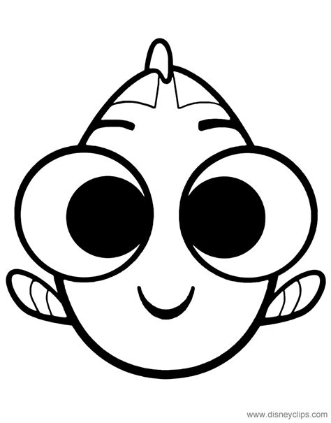 Disney Emoji Coloring Pages