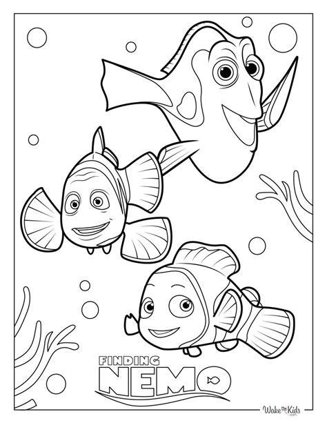 Disney Finding Nemo Coloring Pages