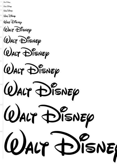 Free download Walt Disney font Disney font, Disney font free, Disney