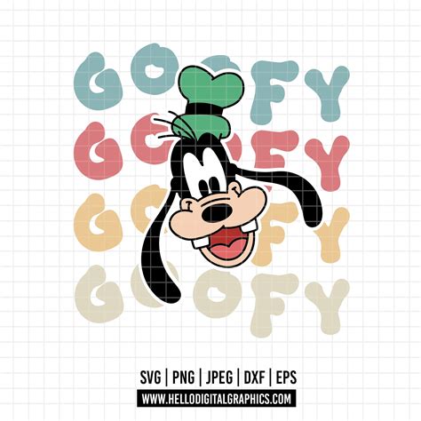 Unleash Your Inner Goof with Disney's Limitless Goofy Svg Collection!