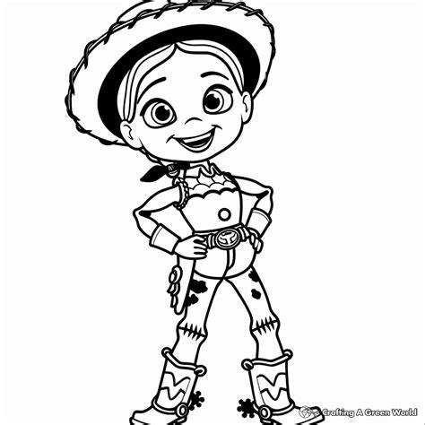 Disney Jessie Coloring Pages