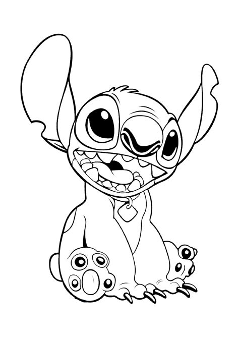 Coloring Pages Disney Lilo And Stitch 210+ SVG Images File