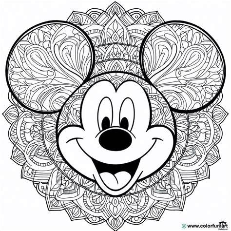 Disney Mandala Coloring Pages