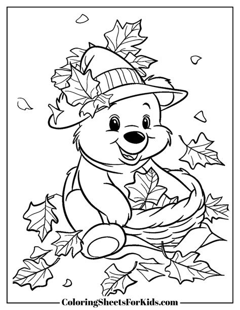Disney November Coloring Pages