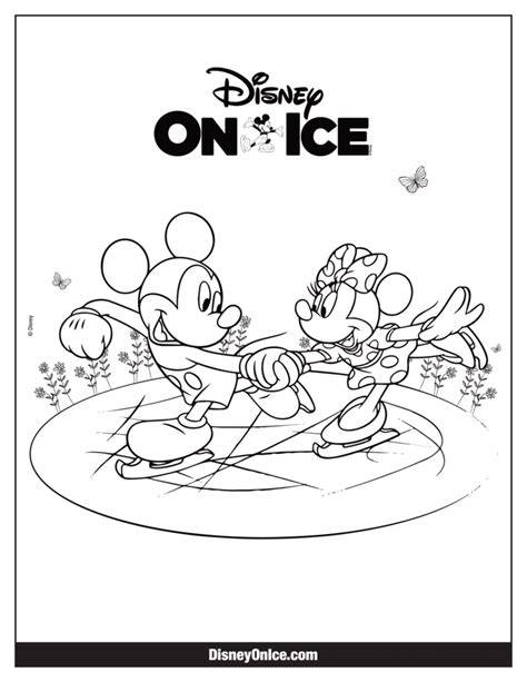 Disney On Ice Coloring Pages