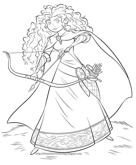 DISNEY COLORING PAGES Disney coloring pages, Brave coloring pages