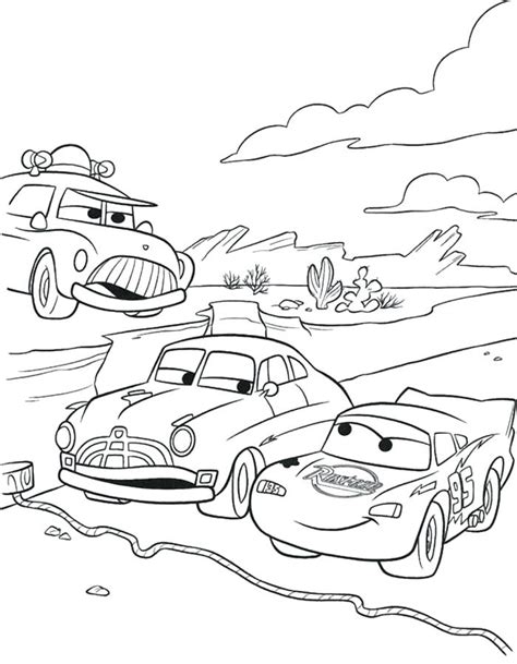 Disney Pixar Cars Coloring Pages