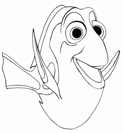 Finding Nemo 2 coloring page