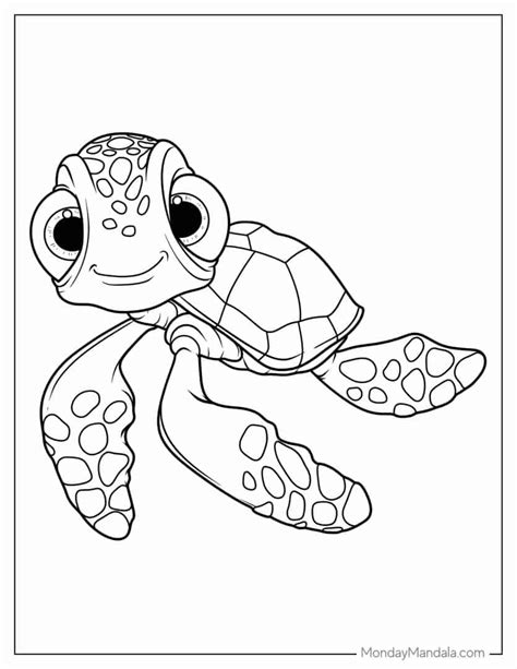 Finding Nemo coloring pages. Download and print Finding Nemo coloring pages