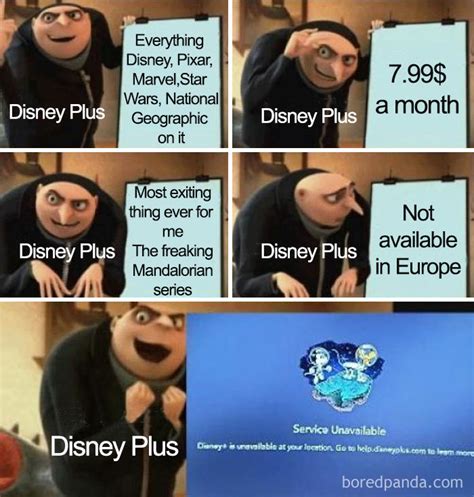 Disney Plus Memes Clean
