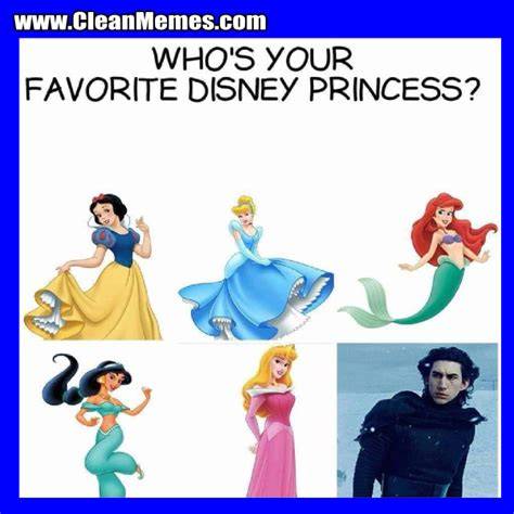 Disney Princess Memes Clean