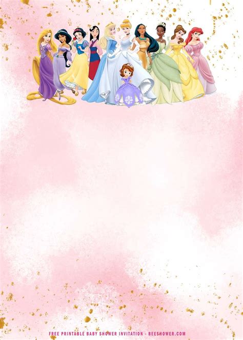 Disney Princess Templates Free