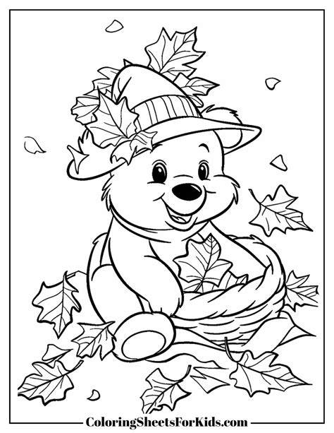 Disney Printable November Coloring Pages