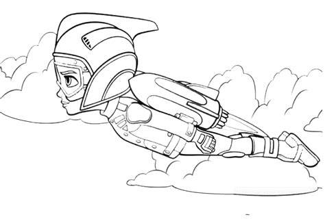 Disney Rocketeer Coloring Pages