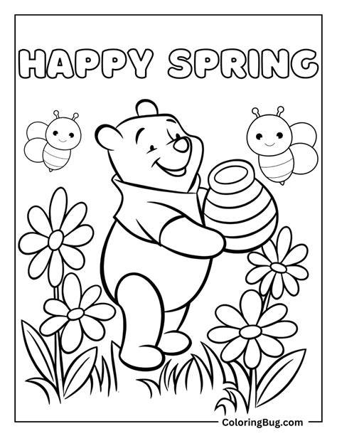 Disney Spring Coloring Pages