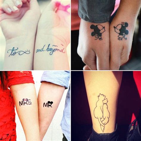 Disney Tattoos For Couples