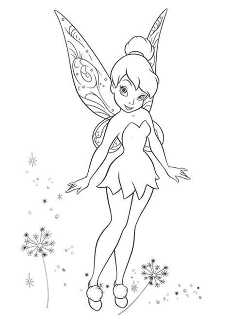 Disney Tinkerbell Coloring Pages