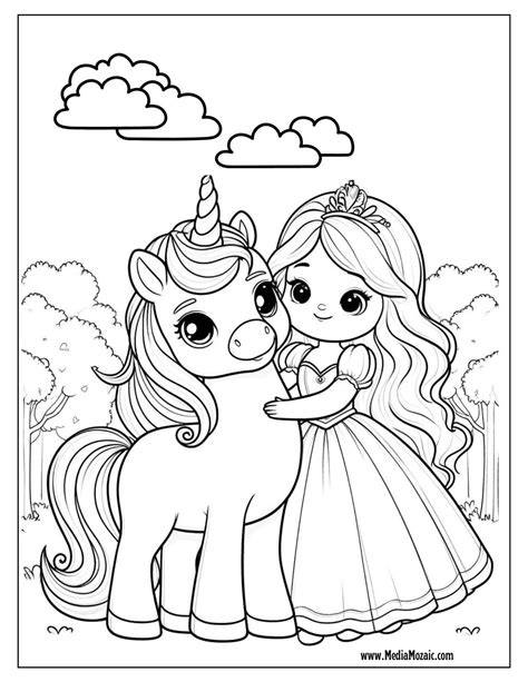 Disney Unicorn Coloring Pages