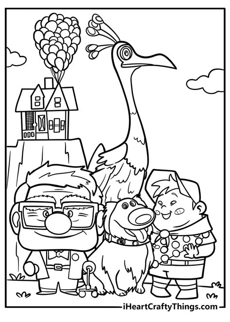 Disney Up Coloring Pages